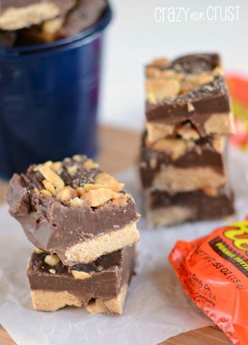 Reeses Refrigerator Fudge