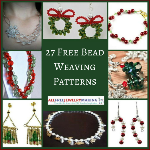 27 Free Beading Patterns for Christmas Jewelry