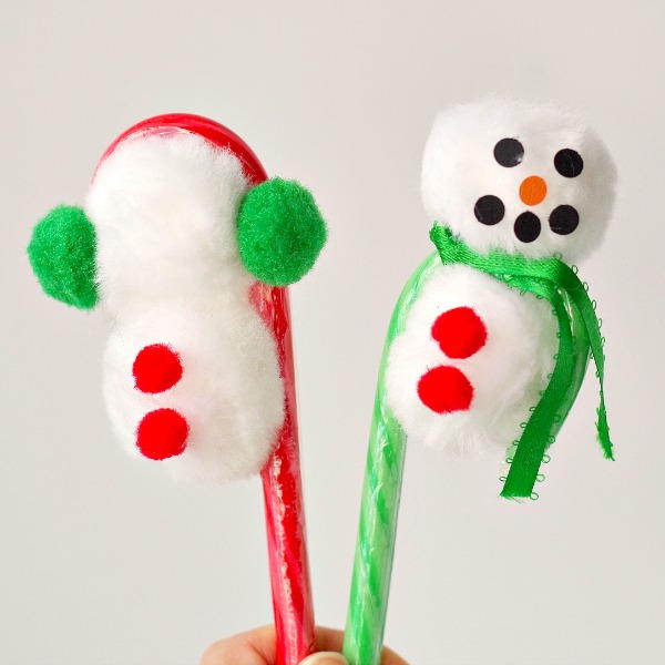 Candy Cane Snowmen