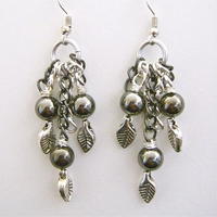 Diamond Net Earrings | AllFreeJewelryMaking.com