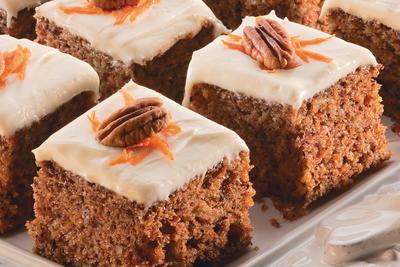 Carrot Cake Squares