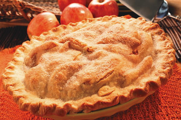 Piled-High Apple Pie