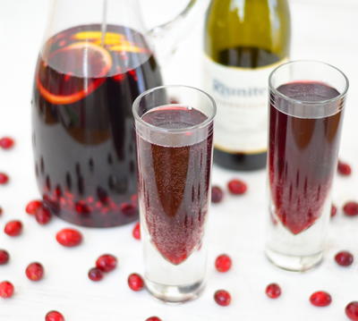 Pomegranate Ginger Sangria