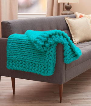 Cool Comforts Knit Throw