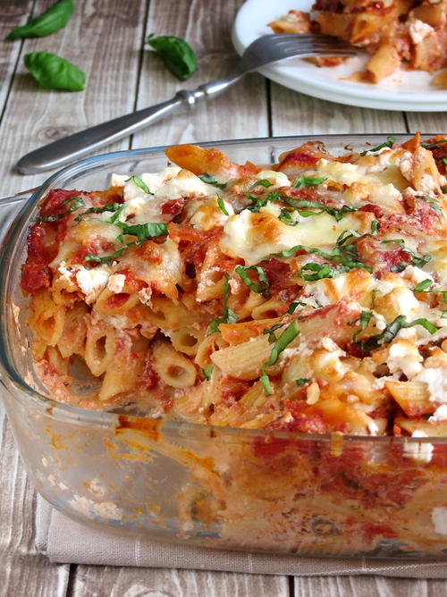 Baked Ziti With Ricotta