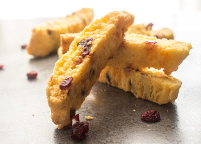 Italian Cranberry Almond Biscotti