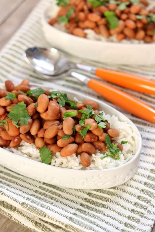 Slow Cooker Beans and Rice Recipe