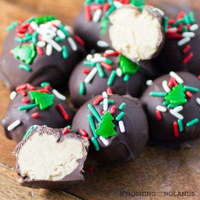 Easy Chocolate Peanut Butter Balls | TheBestDessertRecipes.com
