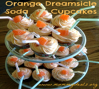 Orange Dreamsicle Cupcake Recipe