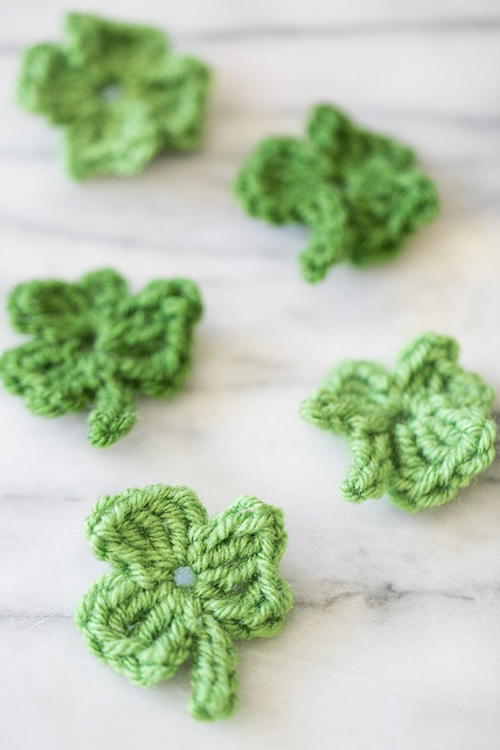 Little Green Crochet Shamrock Pattern