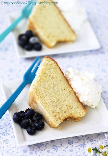 1920s Lemon Chiffon Cake