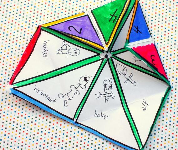 When I Grow Up Paper Fortune Teller
