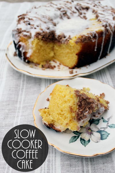 The Best Slow Cooker Coffee Cake