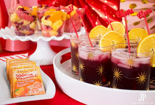 Emergen-C Super Orange Holiday Party Drink