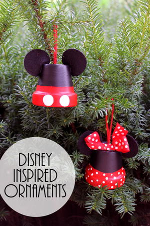 Mickey & Minnie: Disney Inspired Ornaments