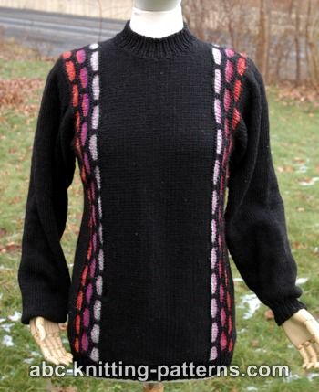 Brick Road Seamless Sideways Sweater