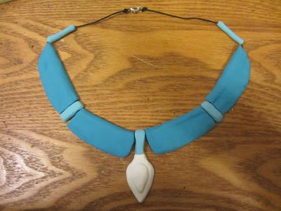 Pocahontas Inspired Clay Necklace
