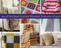 100 Best Crochet Blanket Patterns of 2016