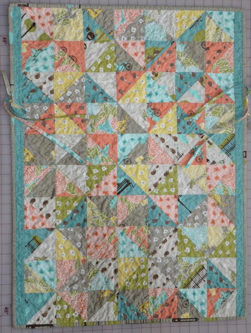 Bluebird Park Car Seat Quilt Tutorial