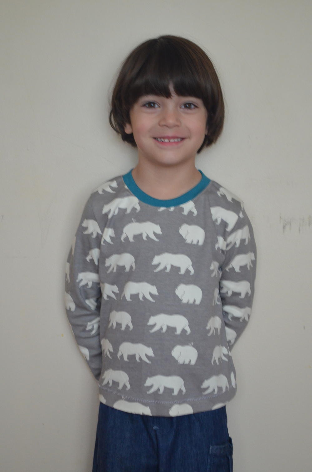 Easy Long Sleeve T-Shirt for Kids | AllFreeSewing.com