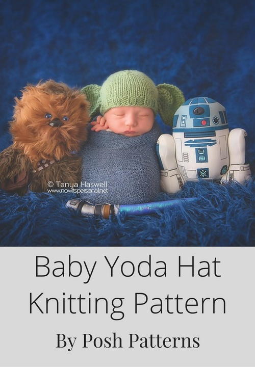 Knit Yoda Hat