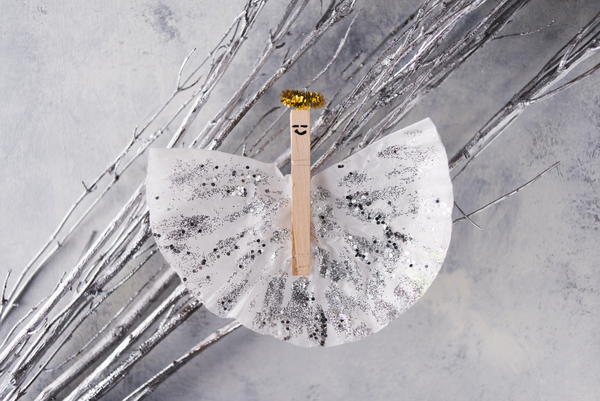 Angelic Coffee Filter Ornament