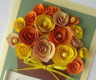 Blooming Greetings 3D Flower Card
