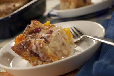 Cranberry-Orange Bread Pudding