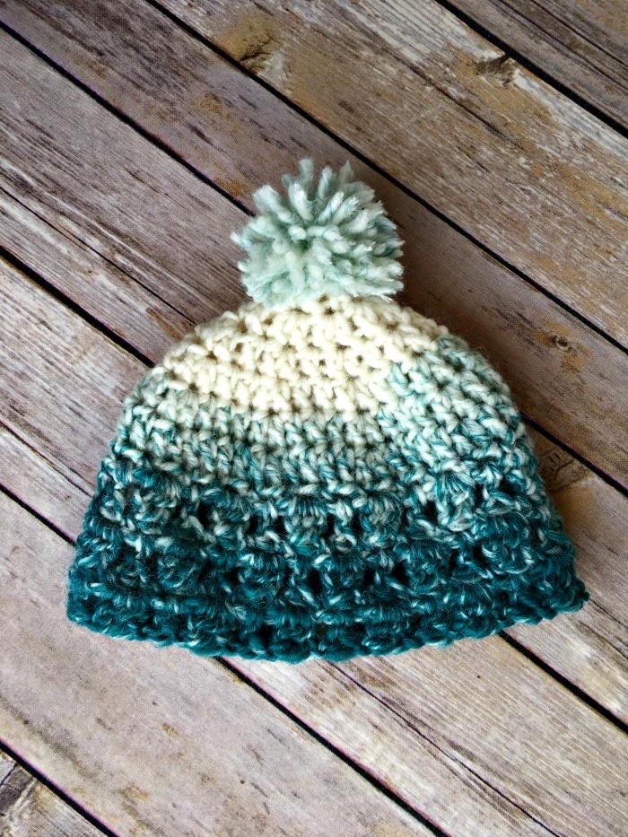One Hour Baby Scarfie Hat | FaveCrafts.com