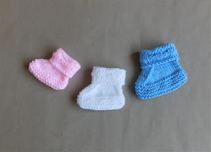 Precious Angel Baby Booties