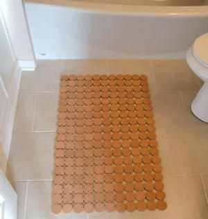 Easy Diy Cork Bath Mat Diyideacenter Com