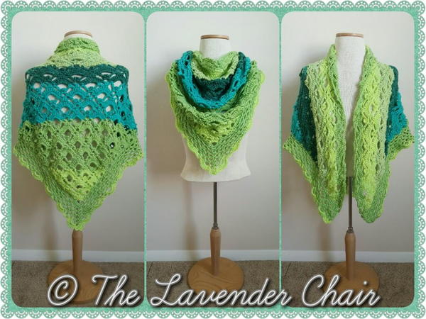 Gemstone Lace Shawl