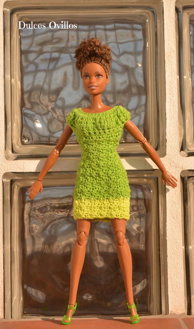 Crochet Doll Dress