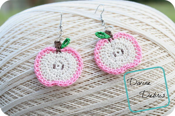 Apple/ Pumpkin Earrings