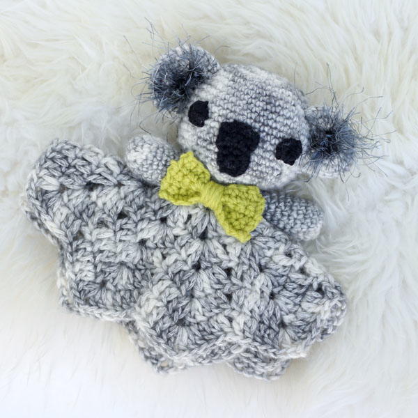 Cuddly Crochet Koala Baby Lovey