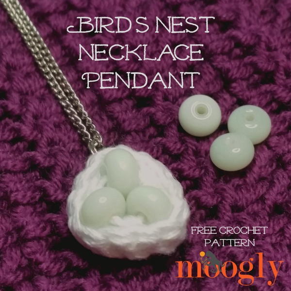 Bird's Nest Necklace Pendant