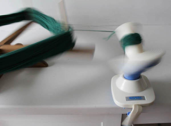 How To Wind Yarn with a Swift and Winder
