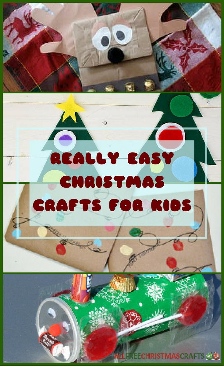38 Really Easy Christmas Crafts for Kids | AllFreeChristmasCrafts.com