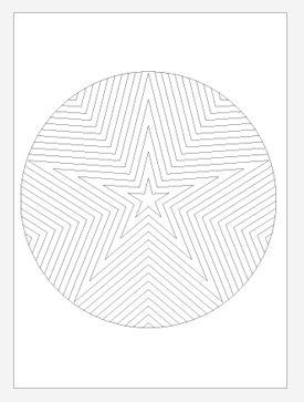 Star Mandala Coloring Page