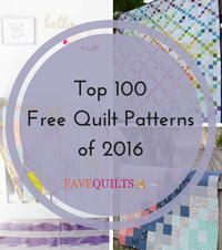 Top 100 Free Quilt Patterns of 2016