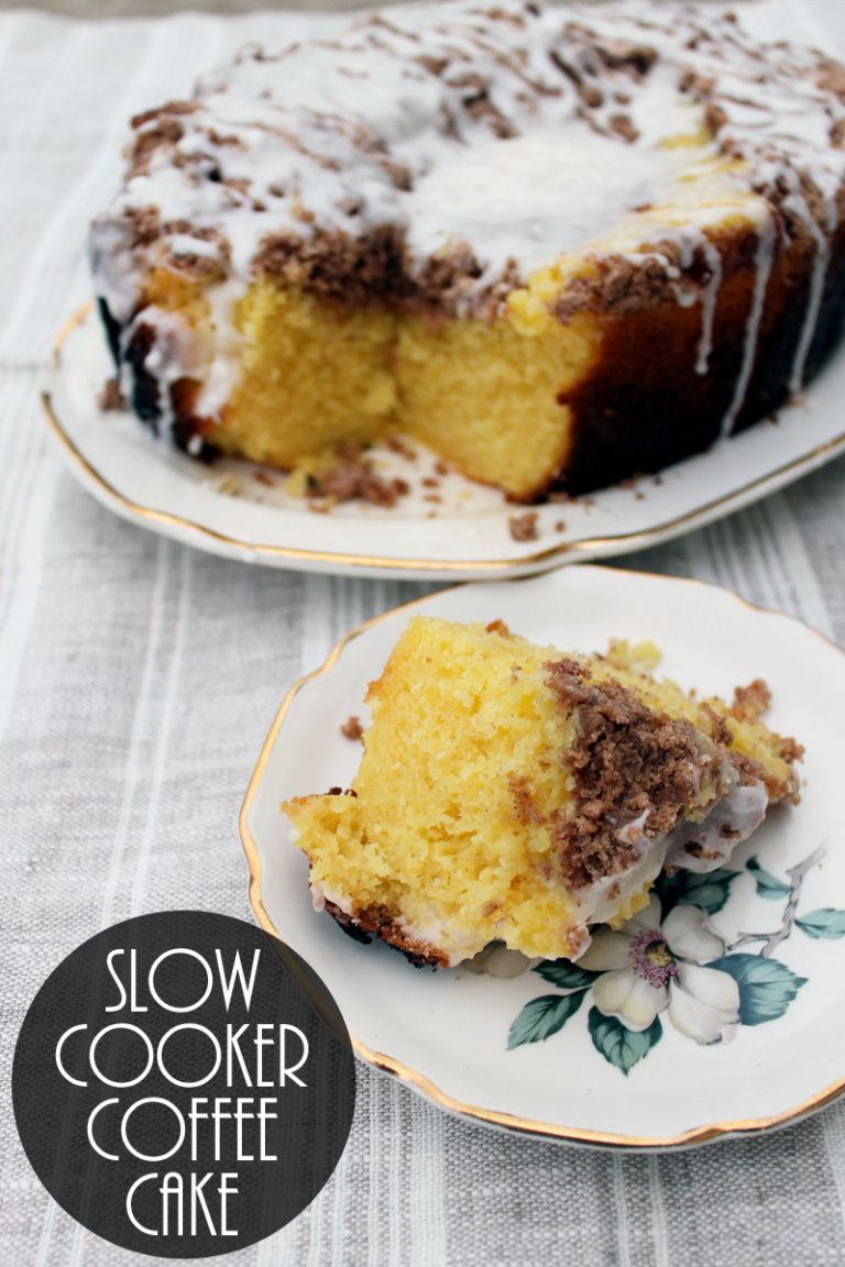 The Best Slow Cooker Coffee Cake