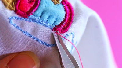 How to Trim Threads Flush to Your Fabric