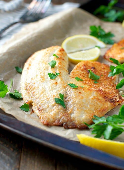 5-Ingredient Garlic Parmesan Tilapia