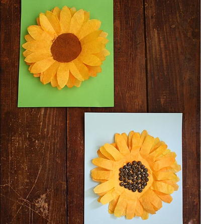 Sunny Season Coffee Filter Sunflowers