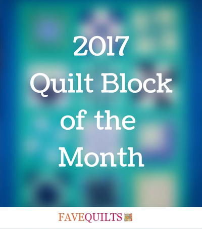 2017 Quilt Block of the Month