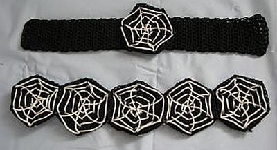 Spider Web Cuff Bracelet