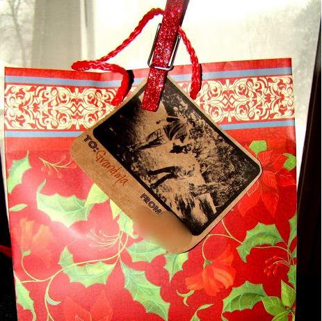 Vintage Gift Tags From a Paper Bag