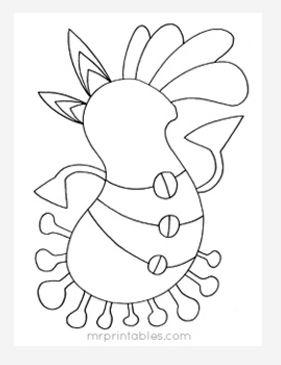 Abstract Coloring Page No. 5