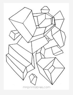 Abstract Coloring Page No. 6