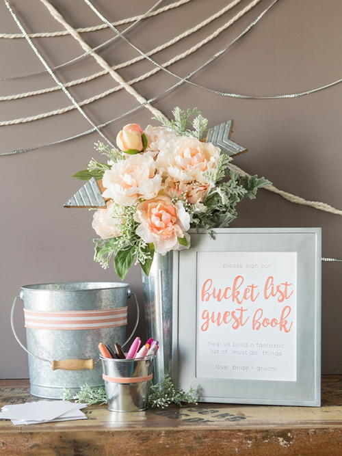 Bucket List Guest Book